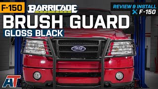 2004-2008 F-150 Barricade Brush Guard - Gloss Black Review & Install