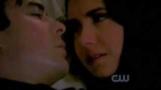 Delena " stay with me "