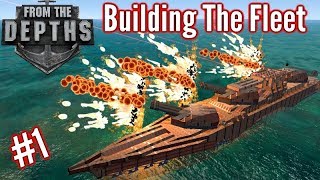 Building The Fleet | #1 | 'Beginner' Ship! (Cram - Torpedo Ship!) | From The Depths