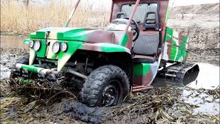 САМОДЕЛЬНАЯ ГУСЕНИЦА ДЛЯ БАГГИ #2 | TRACKS FOR BUGGY #ВЕЗДЕХОД ИСПЫТАНИЯ