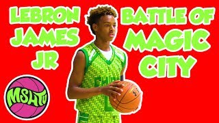 LeBron James Jr PUTS ON A SHOW at the 2018 Battle of Magic City