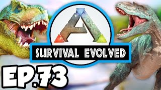 ARK: Survival Evolved Ep.73 - 2 POISON BA DINOSAURS BATTLE!!! (Modded Dinosaurs Gameplay)