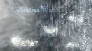 Коллекция воды, дождя для проектов
