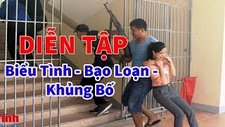 Diễn Tập Chống Biểu Tình - Bạo Loạn - Khủng Bố Tại Hà Tĩnh || Diễn Tập Chống khủng bố