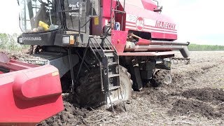 УТОПИЛИ ДВА КОМБАЙНА ПОЛЕСЬЕ 812!