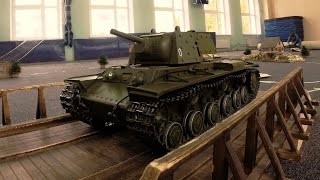 Танки на Радиоуправлении "Полоса препятствий"