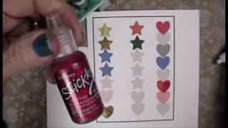 Stickles vs Walmart glitter glue