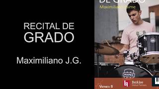 Recital de Grado Maximiliano J.G. EMMAT