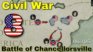 Battle of Chancellorsville. США - #8. European War 6: 1914.