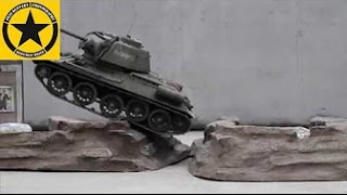 Let's Play T-34/76 Climb Test RC 1:16 ADVENTURE TANKS