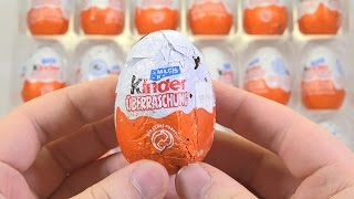 Киндер Сюрпризы 1996 года, открываем старые яйца киндер (Rare Kinder Surprise)