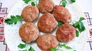 Котлеты рецепт Как приготовить котлеты Котлети рецепты домашньої кухні котлеты из фарша котлета