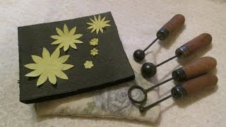 Резиновые коврики для цветов из ткани / Мастер класс / Спец выпуск / Елена Шевченко /