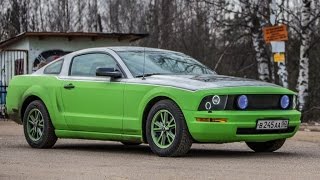 Форд Мустанг (Ford Mustang V) пятого поколения 2005 г. Тест-драйв и обзор на канале Посмотрим