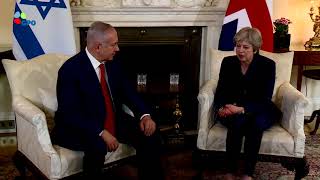 PM Netanyahu meets with British PM May
