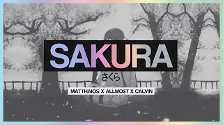 Matthaios - Sakura (Official Lyric Video) ft. ALLMO$T & Calvin De Leon
