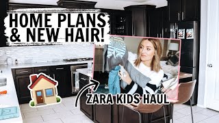 VLOG: NEW HAIR, KIDS HAUL, HOME PLANS | Kendra Atkins