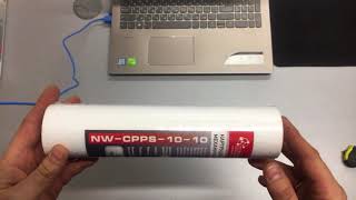 Новая Вода NW-CPPS-10-10 картридж из вспененного полипропилена