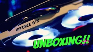 UNBOXING GTX 1060 3GB GALAX EXOC BRANCA.