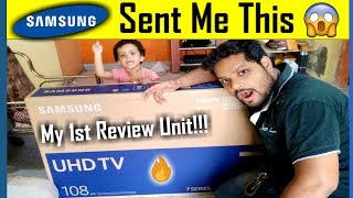 Samsung 7 series 43 inch 4k smart LED TV full review