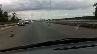 Objazd DK35 przy budowie AOW (A8)