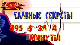 Скальпинг рулит, 895 $ за 4 минуты, главные секреты  торговли на форекс