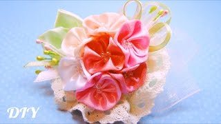 Украшение в стиле Шебби Шик. Мастер-класс / Shabby chic brooch / Tutorial / ✿ NataliDoma