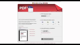 PDF dosyasını çevrimiçi olarak Text, Excel, Word veya HTML: http://www.pdf2txt.de/tr/