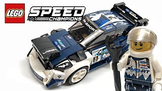 LEGO Speed Champions Ford Fiesta M-Sport WRC review! 2018 set 75885!