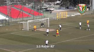 Bramki z meczu sparingowego Śląsk Wrocław - Ślęza Wrocław (23.03.2013)
