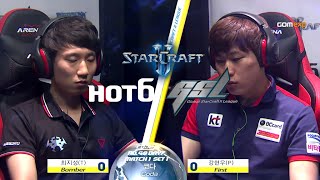 Bomber vs First TvP Code A Day 7 Match 1 Part 1, 2015 HOT6 GSL Season 3   StarCraft 2