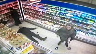 Запорожье. Драка в АТБ