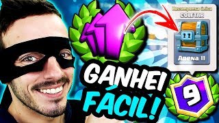 GANHEI O DESAFIO DO REFORÇO COM ESSE DECK NO CLASH ROYALE! - DESAFIO DO REFORÇO DE ELIXIR
