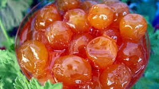 Варенье из белой черешни с косточками