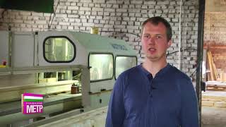 Наш станок по производству профилированного бруса