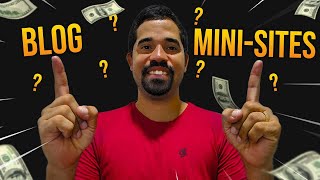 Como GANHAR DINHEIRO Na INTERNET - MINI SITES Ou BLOG | EXPLICAÇÃO Completa | Qual VENDE MAIS ? |