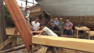 Tin Tức 24h Mới Nhất : Nghệ An đóng mới và hạ thủy tàu cá vỏ gỗ theo Nghị định 67