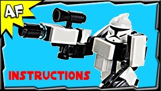 Star Wars Clone Trooper HARDSUIT ARMOR Instructions from Custom R/C Turbo Tank