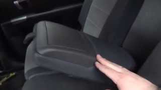 Серые авточехлы на Hyndai Santafe 2, чехлы на сантафе,Premium Style