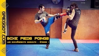Boxe pieds poings : les enchainements gagnants - Episode 01