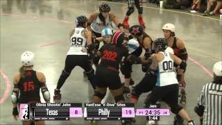 Dallas Game 12: Texas Rollergirls v Philly Roller Derby