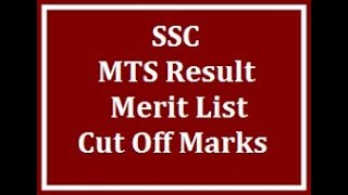 SSC MTS TIER 1 RESULT DECLARED--- CHECK HERE LINK BELOW