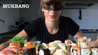 MUKBANG ITA: MANGIO SUSHI E ROLLS (EATING SHOW)