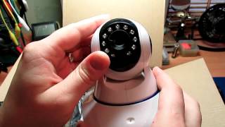 БЕСПРОВОДНАЯ WI-FI IP КАМЕРА 720P HD, P2P, DUAL AUDIO, IR NIGHT
