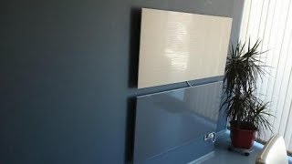 Экономичное отопление дома 133 м2 самодельными керам панелями