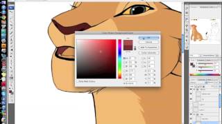 The Lion King Speed Painting(Drawing Nala and Mheetu)