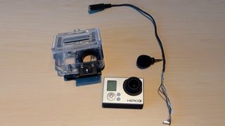 DIY GoPro Hero 3 Mini-USB External Microphone Cable (No housing modification required)