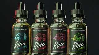 Rino Vape Eliquid | Жидкость для электронных испарителей Rino | promo video