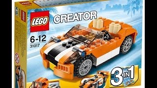 Сборка Lego Creator 3 in 1 - Гоночная машина Сансет - часть 2