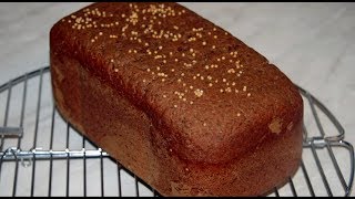 Хлеб ржаной бородинский в хлебопечке